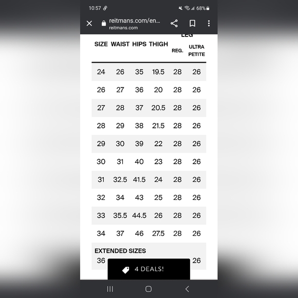 Reitmans Petite Jeans - Picture 8 of 8